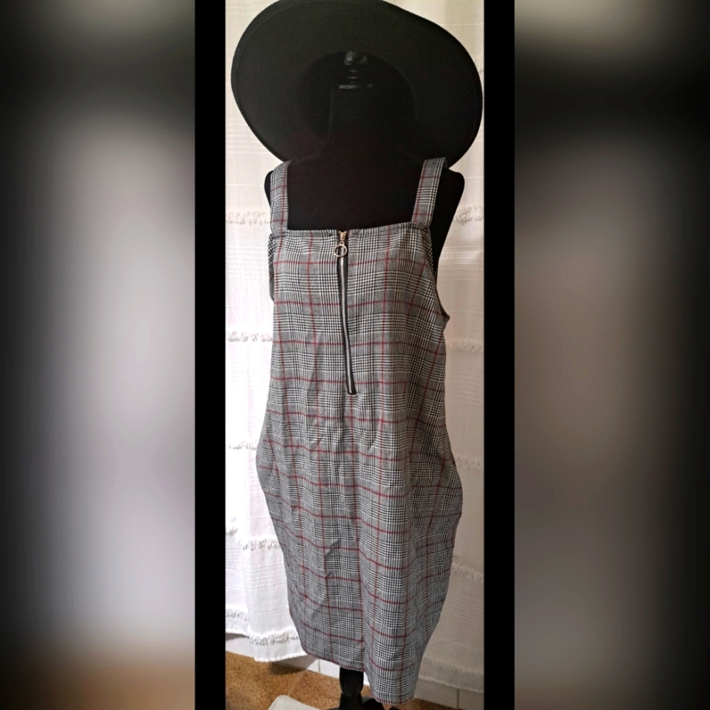 Michel Studio Plaid Dress Size 16